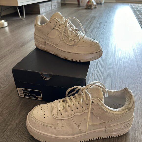 Women's Air Force 1 Shadow Sneakers - Size 10.5 - with Box